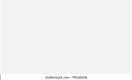White abstract background with waffers texture. Pale grey crossed lines effect. Wide screen pattern, in frame, in vector. 