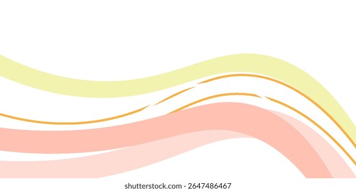White abstract background with wave graphic.