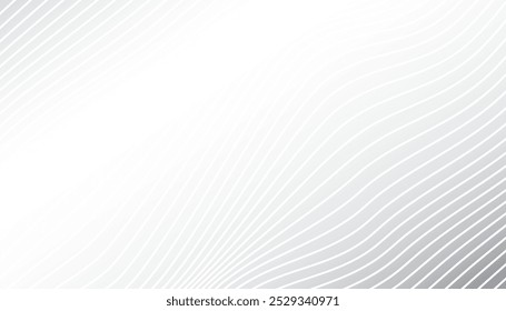 weißer abstrakter Hintergrund mit Wellenlinien