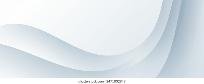 white abstract background with wavy lines texture. great for banner, wallpaper, poster, website, presentation.