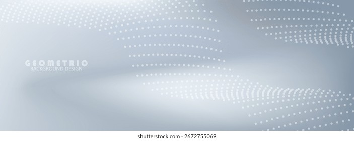 Plano de fundo branco abstrato com linhas onduladas. Ilustração vetor da tecnologia do futuro digital, web, cartaz