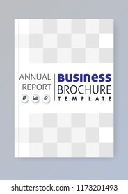White abstract brochure annual report leaflet flyer template design book cover layout.Business presentation template a4 size design.Vector element illustration.