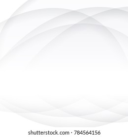 White Abstract Circular Gradient Background With Modern Concept