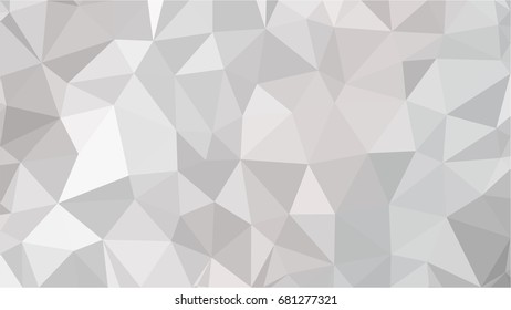 White Abstract Color Low Poly Background. Polygon Pattern. Creative Design
