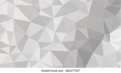 White Abstract Color Low Poly Background. Polygon Pattern. Creative Design