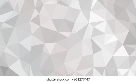 White Abstract Color Low Poly Background. Polygon Pattern. Creative Design