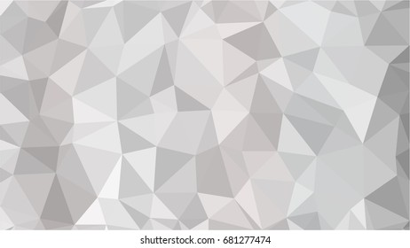 White Abstract Color Low Poly Background. Polygon Pattern. Creative Design