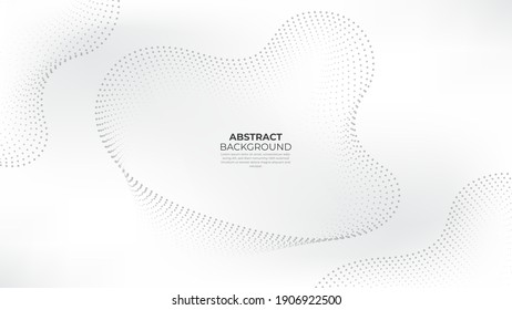 Punto de fondo blanco abstracto. Fondo de corte de papel ondulado del Resumen Blanco. Demanda para negocios, corporaciones, instituciones, fiestas, fiestas, seminarios y charlas.