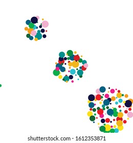 White Abstract Dust Banner. Green Celebrate Dust Pattern. Top Banner. Transparent Yellow Card.
