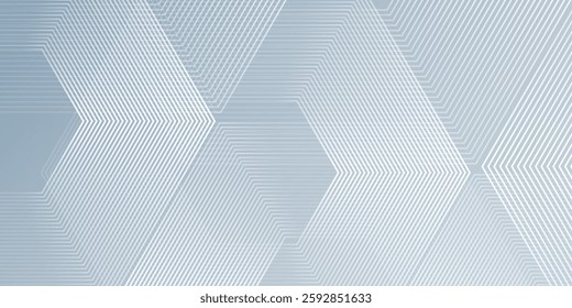 White abstract with dynamic wavy hexagon texture. suitable for wallpaper abstract modern simple