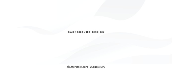 Fondo blanco abstracto, elegante y moderno. Estilo de diseño de gradiente ondulado. Concepto espacial.