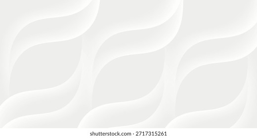 White abstract elegant modern Background. Wave gradient design style. Space concept. landing page.	