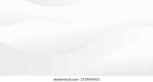 Fondo moderno elegante abstracto blanco. Estilo de diseño de gradiente de onda. Concepto de espacio. landing page.	