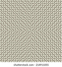 white abstract embroidery