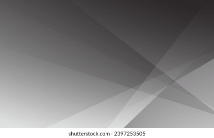 White abstract geometric background. Dynamic shapes composition. Vector illustration