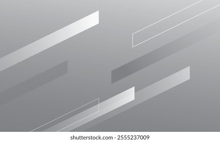 White abstract geometric background. Eps10 vector
