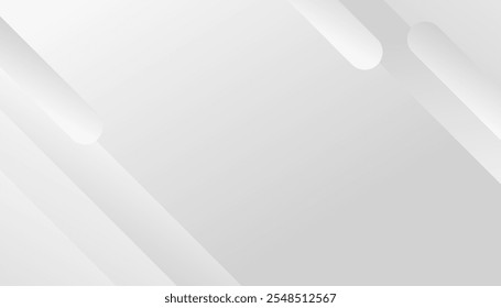 Weißer abstrakter geometrischer Hintergrund. ideal für Mode, Poster, Web, Banner, Seite, Cover, Social, Medien, Karte

