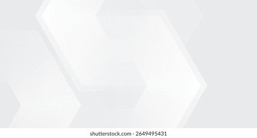Capa abstracta geométrica abstracta blanca de la superposición del fondo en diseño moderno abstracto simple del espacio brillante