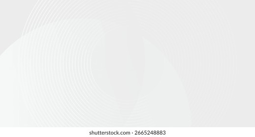 White abstract geometric abstract background overlap layer on bright space with lines effect decoration. Modern graphic simple