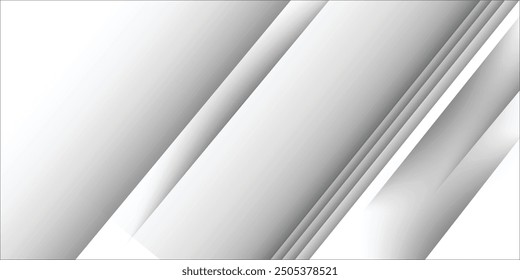 White abstract geometric background as stage with crossed lines, corners and polygon shapes as wall, wood table in soft light gradient white color modern
