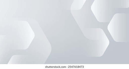 Fondo geométrico abstracto blanco. Ilustración vectorial