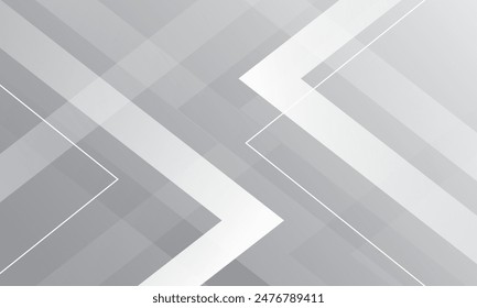 White abstract geometric gradient background. Eps10 vector