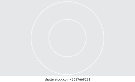 White abstract geometric shapes background 