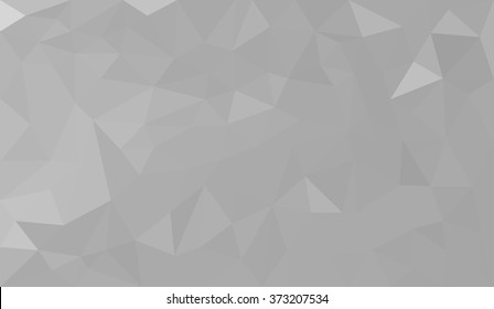 White abstract geometric triangular polygon style illustration graphic background