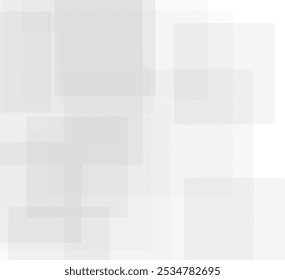 White abstract geometrical shape modern background