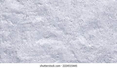 Textura de pared de masa blanca abstracta. Antiguo patrón de pared urbana gris grunge. Fondo del piso de nieve. El invierno concreto es un telón de fondo básico. Sucio estuco interior. Piedra antigua. Banner horizontal de papel