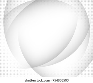 white abstract halftone background with halftone and futuristic concept