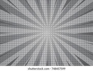 white abstract halftone background with retro concept