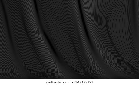 Linhas Hexágonas Abstratas Brancas Sobre Fundo Azul. Vetor EPS10