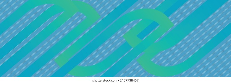 White abstract horizontal banner background with gradient geometric shapes. Minimal geometric. Modern futuristic graphic design element. Suit for cover, header, business, presentation, website