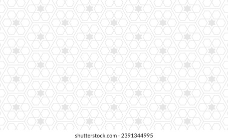 white abstract islamic background with arabian pattern style and seamless concept