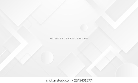 White abstract modern background design