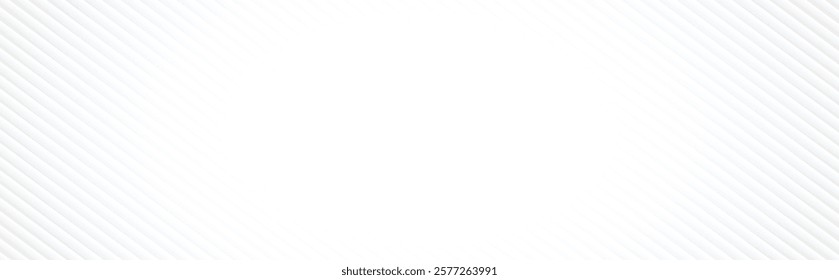 White abstract modern background with diagonal lines. Vector illustration