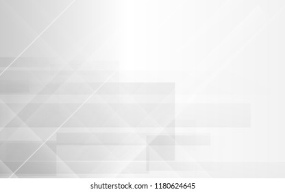 White abstract modern geometric background