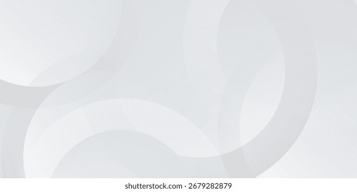 White abstract modern transparency circle presentation background - Powered by Shutterstock - Get 15% off with code: PIKWIZARD15