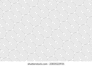 white abstract pattern background with futuristic and modern style concept
