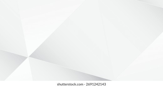 Weiße abstrakte Polygon strukturierte Hintergrund Kunst