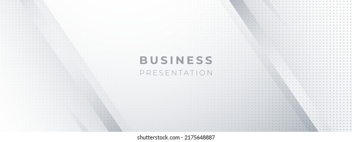 White abstract presentation vector illustration background