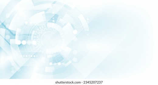 white abstract technology background modern design vector illustration