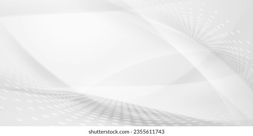 white abstract technology background modern design vector illustration