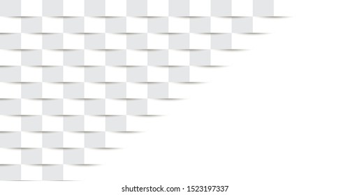 White abstract texture. 3d style of paper.
can be used in cover design, book design, posters, postcards, background websites, or advertising.

Vector!