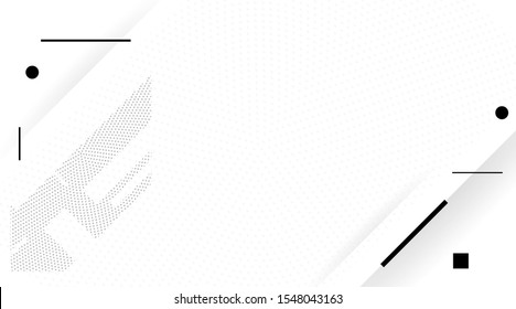White abstract texture background vector futuristic graphic paper art style white background
