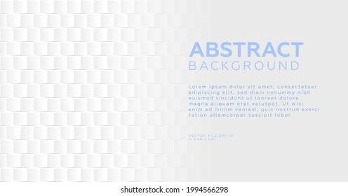 White abstract texture background. Vector background 3d, gradient can be removed, background can be used in cover design, book design, poster, cd cover, flyer, website backgrounds or advertising