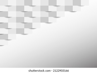 White abstract texture. Abstract geometric white and gray color background