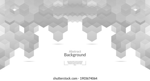 White abstract texture. Geometric mosaic shape vector background. It is suitable for posters, flyers, covers, advertising, etc.