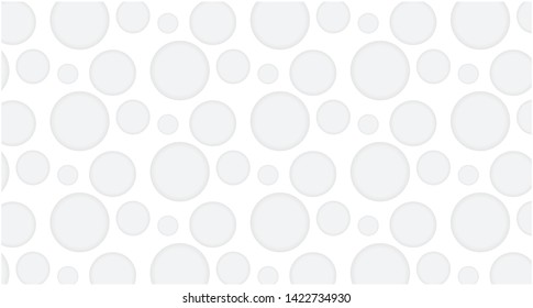 White abstract texture. Grey circles. Vector background can be used in cover design, book design, poster, CD cover, flyer, website backgrounds or advertising.